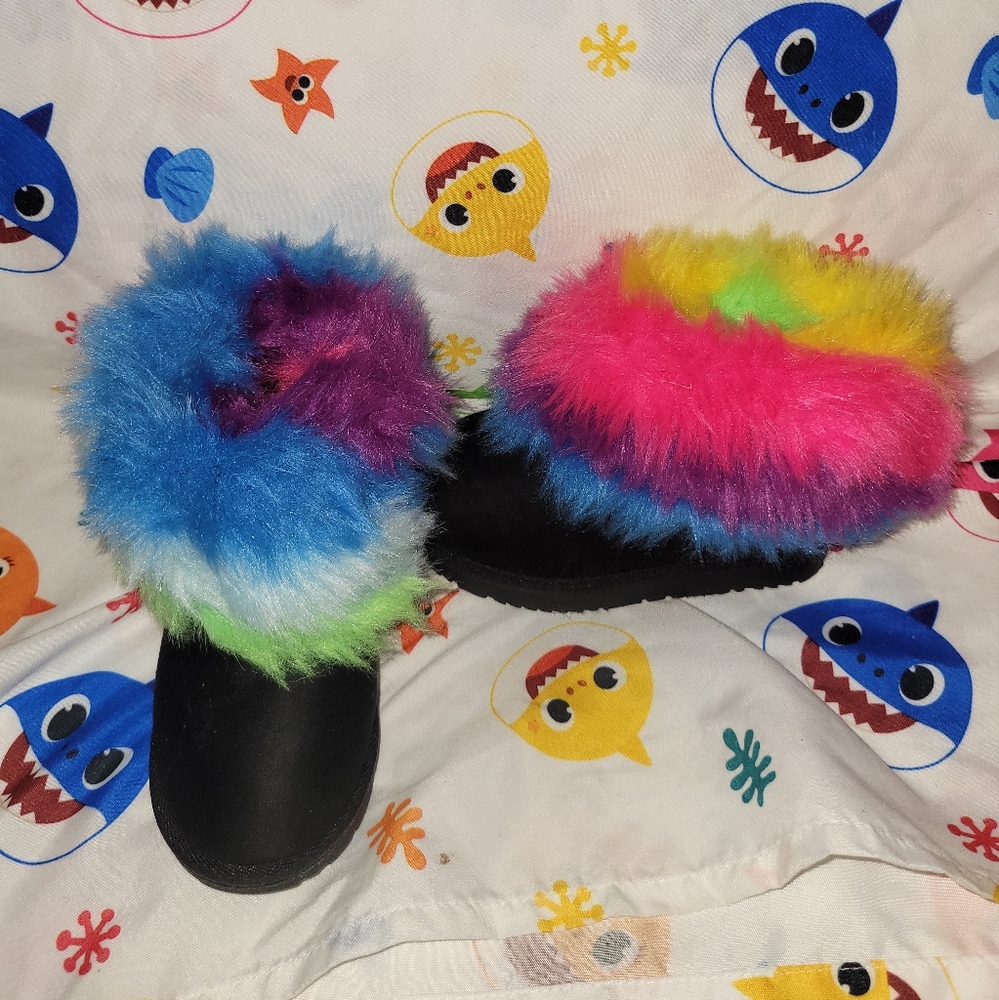 Rainbow Boots